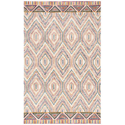 Serrato Hand Tufted Wool Geometric Rug