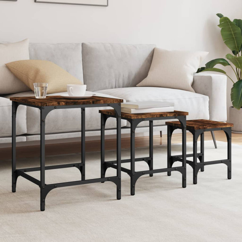 Table basse Francisca, H 18,1 po x L 15,7 po x l 15,7 po