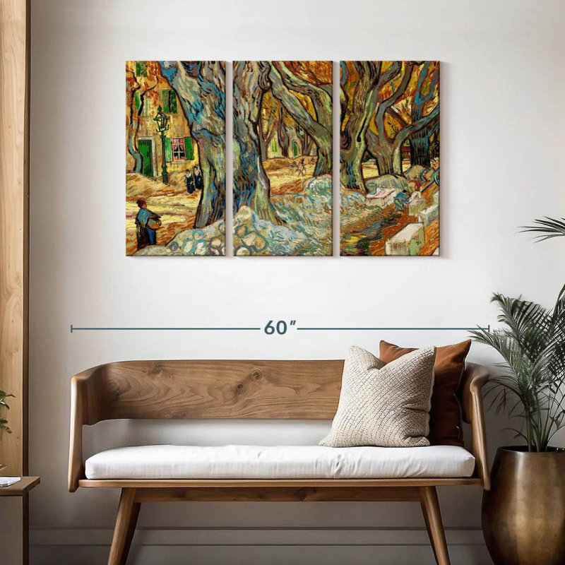 Harnek The Large Plane Trees, 28" H x 45" W