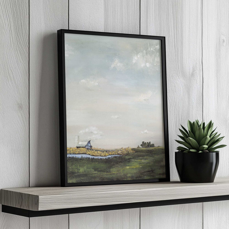 «Yellow» par Soulspeak & Sawdust, reproduction d'art, L 18 po x H 24 po, Impression encadrée, Blanc