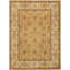 Wool Oriental Area Rug in Gold