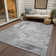 Machine Washable Indoor/Outdoor Christain ACN1339 Gray Rug