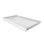 FlexStone® 60"W x 32"D Alcove Shower Base with Left Drain in White