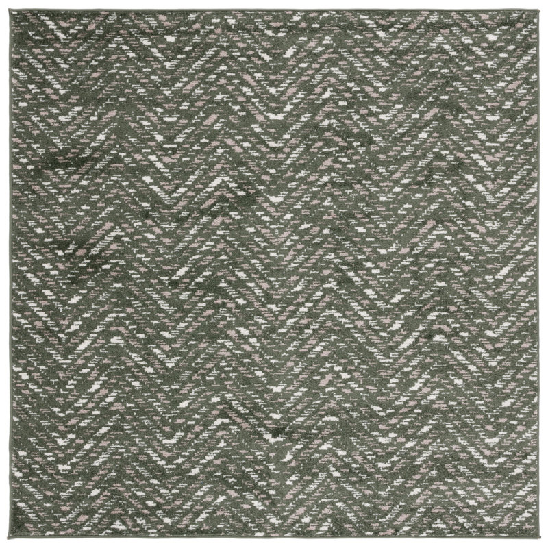 Tapis Kearston Performance Chevron, Carré 6 pi