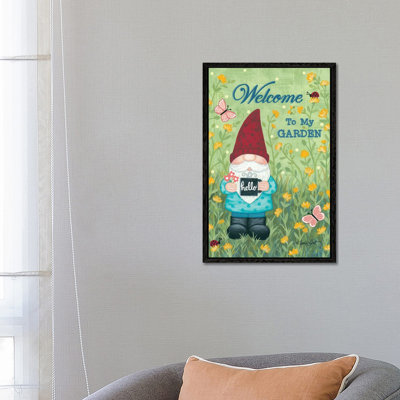 Welcome To My Garden by Annie LaPoint - Print on Canvas