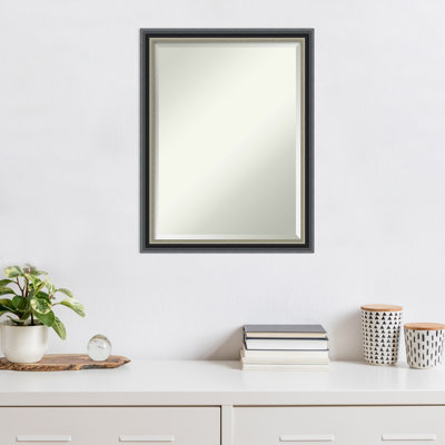 Camilya Solid Wood Rectangle Wall Mirror