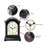 Classic Grandfather Plastic Tabletop Clock 9 Inches-98209632