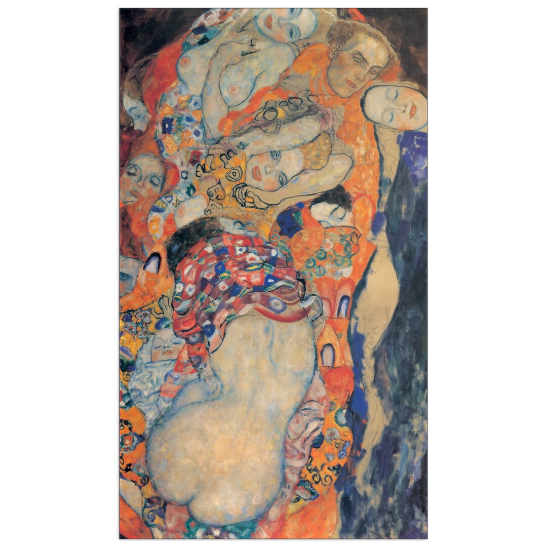 Holzbild Braut von Gustav Klimt