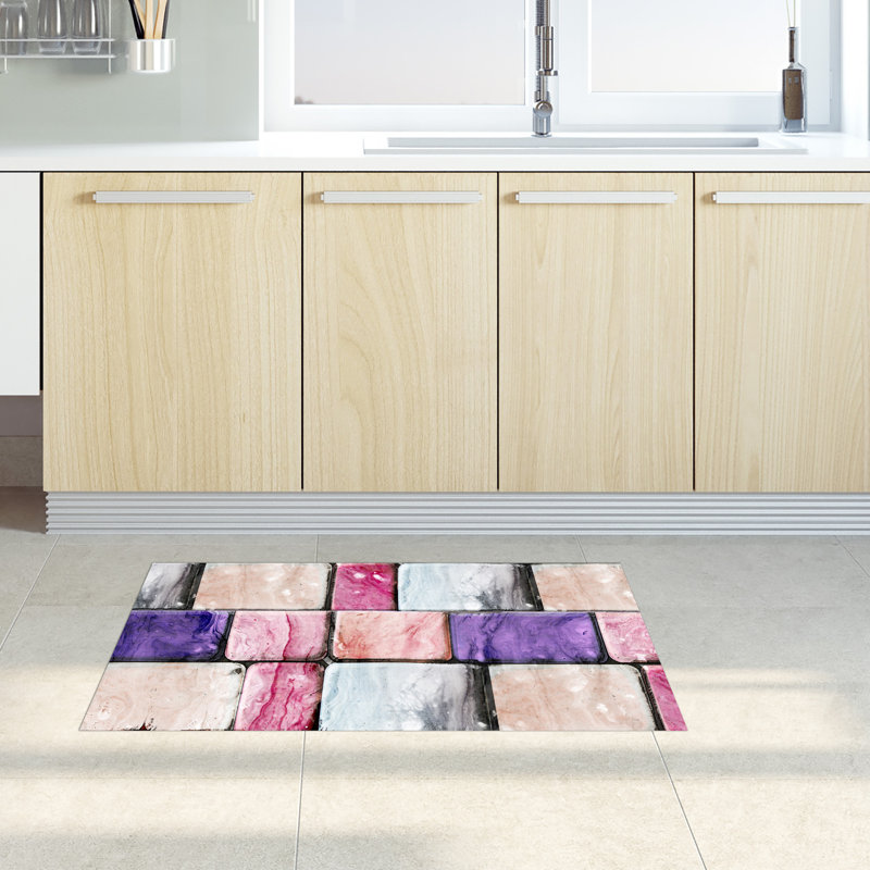 Gabut Geometric Area Rug, Rectangle 52 x 280cm