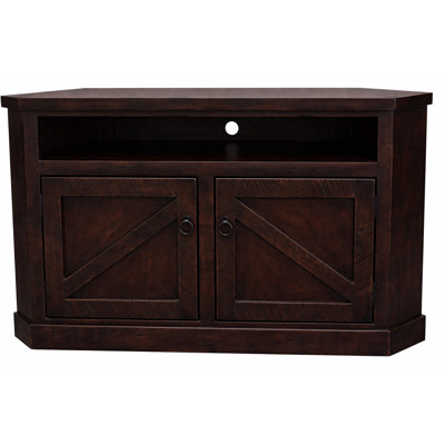 Bordeaux Unfinished Corner TV Stand for TVs up to 65"