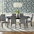 Cox 6 - Person Four Leg Dining Set-1134866359