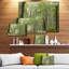 « green beach forest chemin », reproduction de photo sur toile tendue-18440146