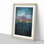 Mountains in California in Abstract - Framed Print-55727244-55727241