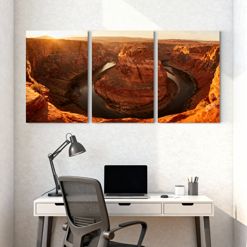 Scénario et paysages urbains Grand Canyon, H 24 po x l 48 po