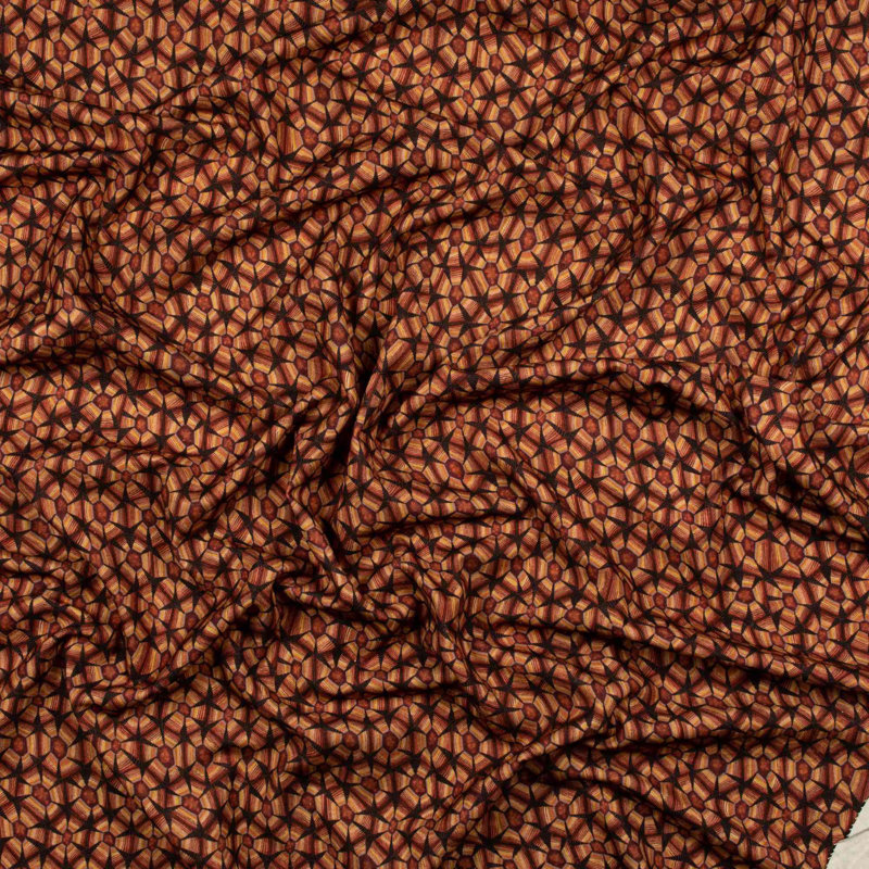 Ardmore Linen Fabric, Plum