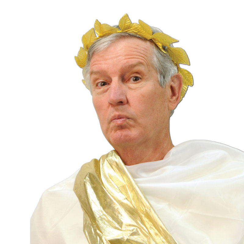 Couronne de laurier romaine en tissu