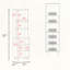 Garde-manger double avec six tablettes