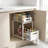 Under Sink Organizer (White)