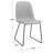 18.5 " H Upholstered Metal Side Chair