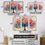 Arbre coloré abstrait 2 - Art mural africain-103155722-103155721