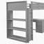 Lit mezzanine avec tablettes et bureau-111288227-111288224
