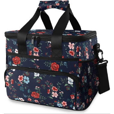 Bungalow Rose Reusable Insulated Thermal Lunch Bag Cute Lunch Box For Teens  Boys Girls Adult Women Work School Outdoor Travel Picnic Beach BBQ Party