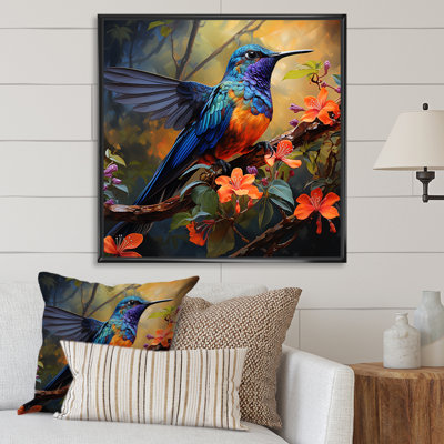 «Humminbird» - Art mural