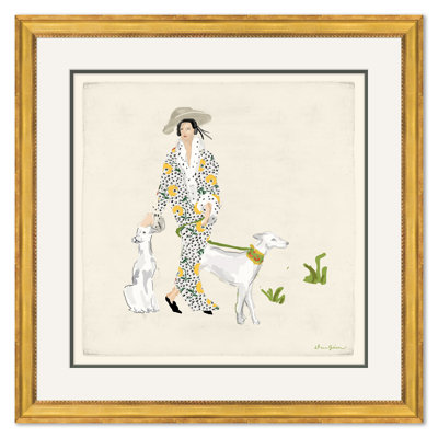 Morley Morley In Yellow Giclee Print by Dana Gibson