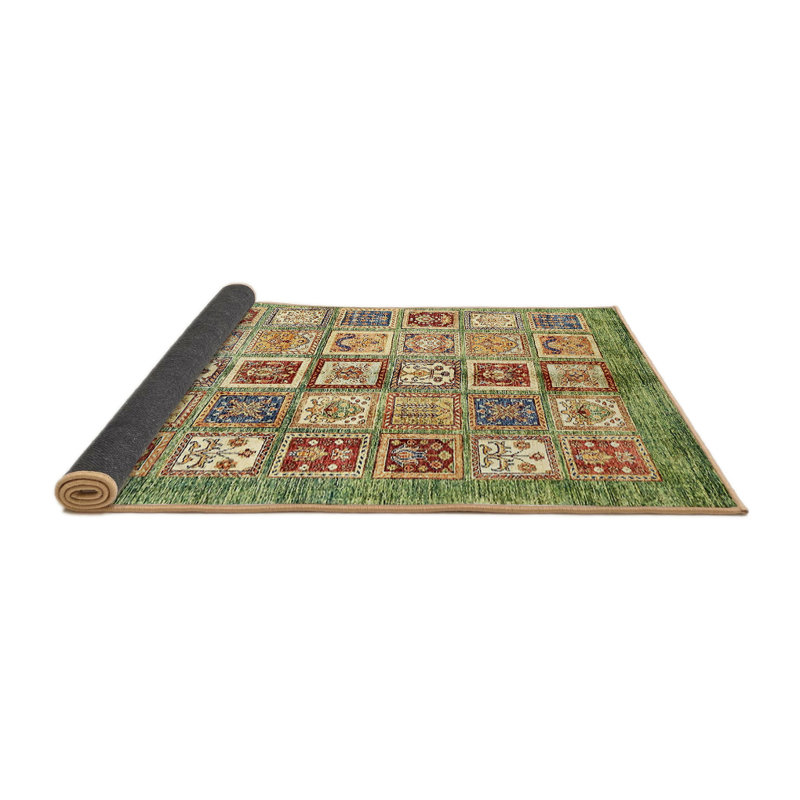 Tapis abstrait moderne 340, Rond 5 pi