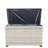 Grey Wicker Patio Storage Box