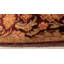 Wool Floral Area Rug in Red