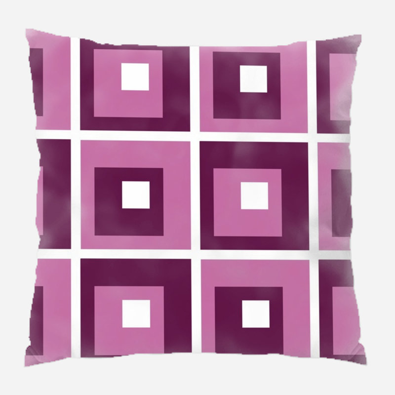 Coussin design, Rose
