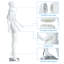 Mannequin femme Kinfant