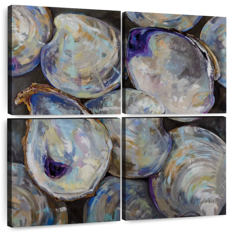 Brampt Lost Oyster, 50" H x 50" W