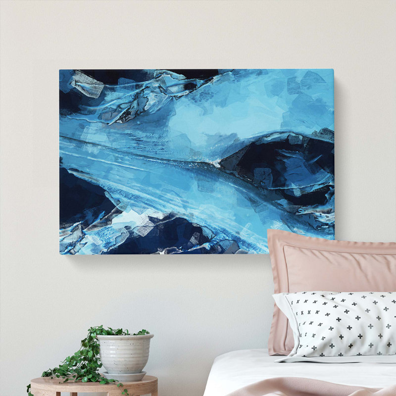 My Kind In Abstract - Wrapped Canvas Painting, 60cm H x 91cm W x 3cm D