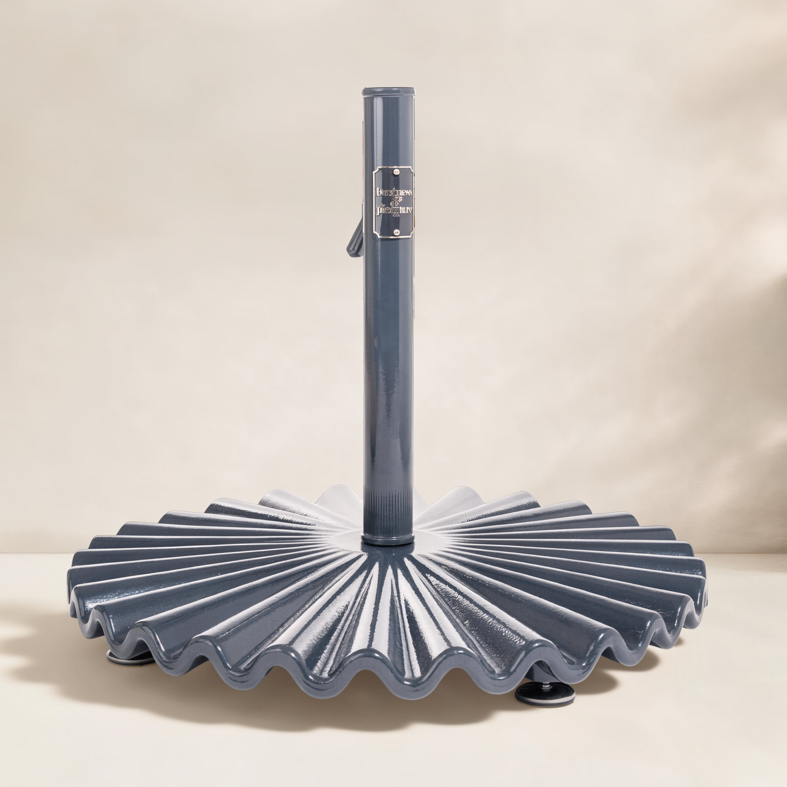 90lb Clamshell Umbrella Base, Black