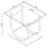 Nyvian Glass Top End Table