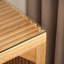Banc et table de salle à manger en bois trempé et pin