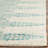 Annette Damask Ivory/Teal Area Rug-22736596