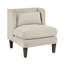 Coussin de siège en velours côtelé moderne taupe-329697886