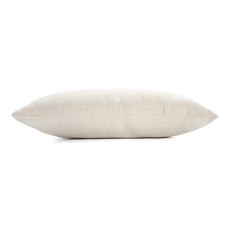 Legato Lumbar Indoor/Outdoor Pillow Cover & Insert, Navy, Rectangle 9" H x 19" W