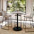 Commercial Seamless Surface Tabletop with Bar Height Round Base-2030121662-2030121633