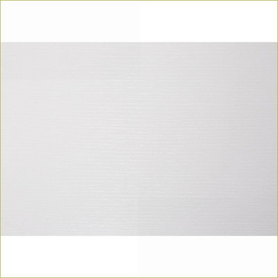 Table basse moderne moderne en stratifié blanc avec 6 tablettes ouvertes, peu encombrante pour le salon et amp; Console de canapé
