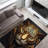 Chic Non Woven Soft Type Printed Rug with Intricate Floral Design for a Stylish Addition to Your Indoor Spaces-114334424