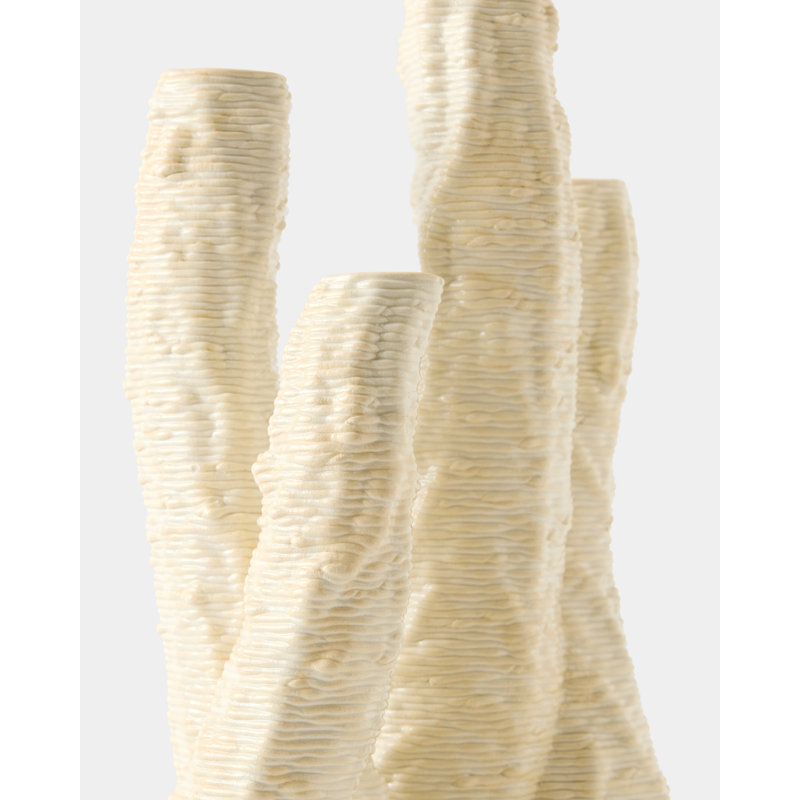 Coral Handcrafted Table Vase