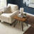 Solid Wood Top End Table