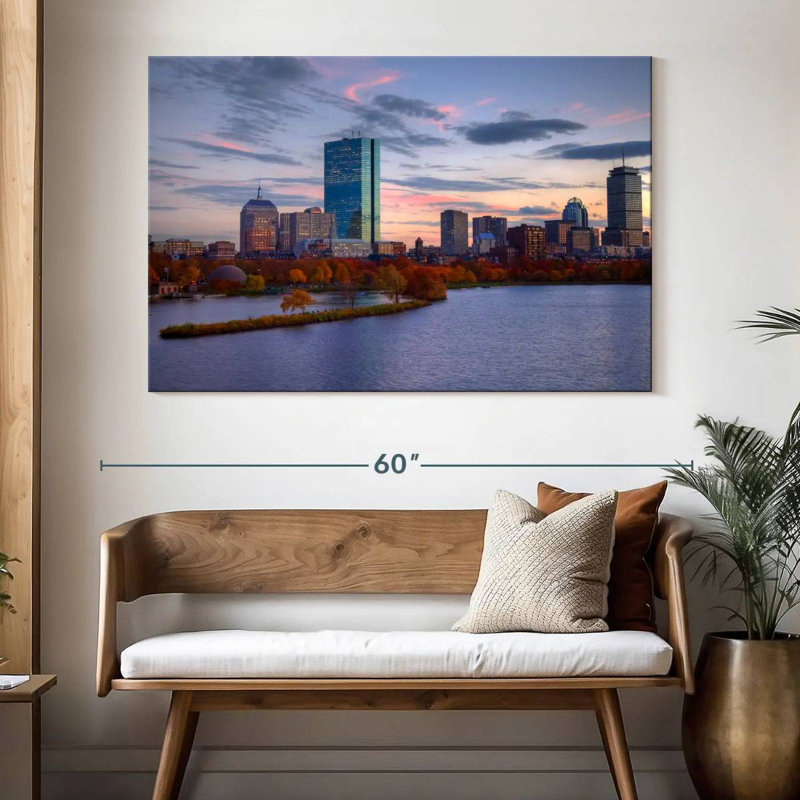 Sireci Boston Back Bay, H 34 po x l 51 po