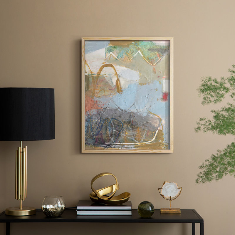 Minim I Framed Print - Solid Wood