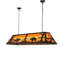 Luminaire suspendu 60 po Long Buffalo At Lake Oblong