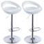 Lakisha Swivel Adjustable Height Counter Stool with Metal Frame-28785592